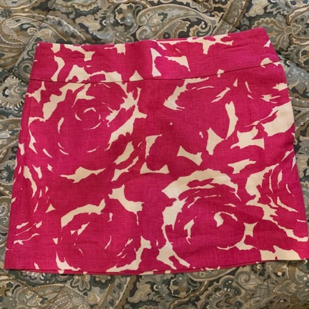 JCrew Lined Mini Skirt